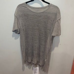 All Saints Gray M Shirt